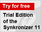 Trial Edition of the Synkronizer 11